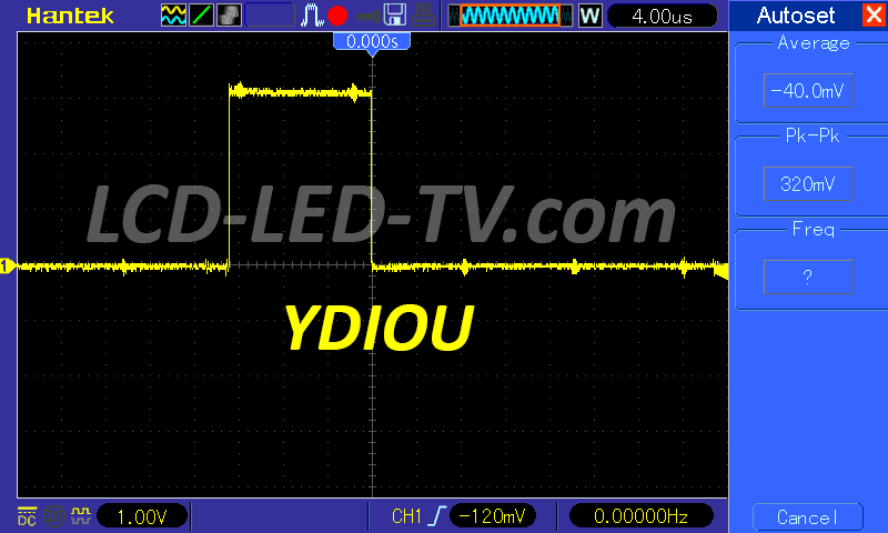 YDIOU PULSE AUO TCON