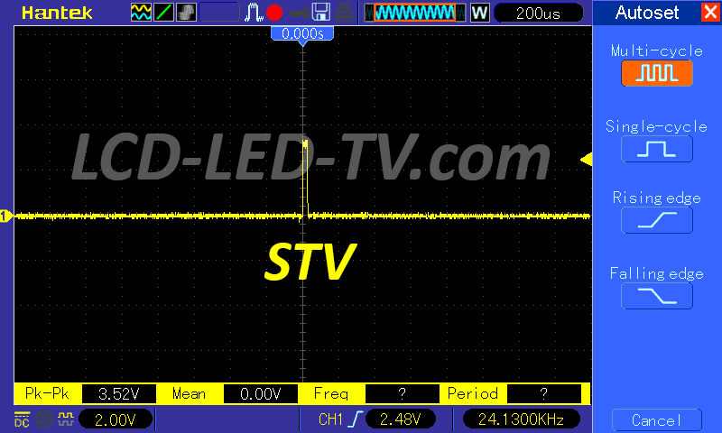 STV pulse ST3151A07-1-XC-3 T-con Board